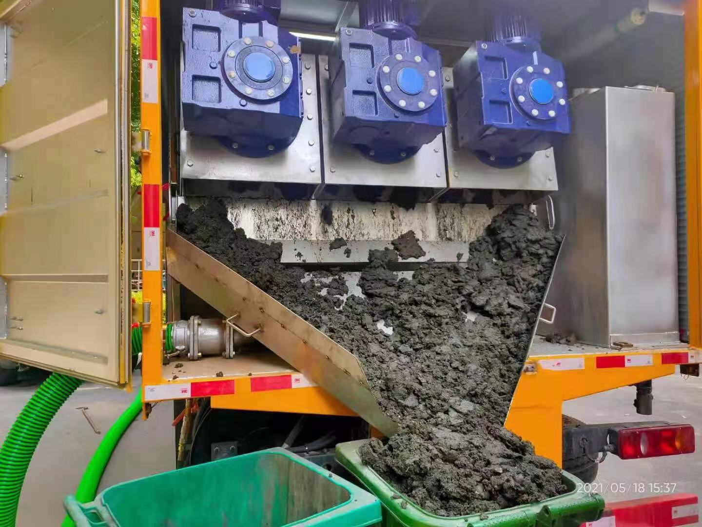 翔安化粪池清掏城市维护站-泥浆净化干湿分离处理